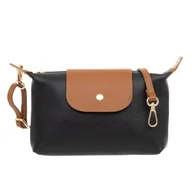 Torebki damskie - Torebka Skórzana Damska Vera Pelle Mattina Czarna - miniaturka - grafika 1