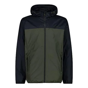 CMP - męska kurtka przeciwdeszczowa z kapturem, Oil Green, 54 - Kurtki męskie - miniaturka - grafika 1