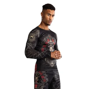 Rashguard longsleeve męski Venum Santa Muerte 5.0 Men'S Long Sleeve Rashguard - Kimona, stroje i obuwie - miniaturka - grafika 1