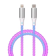 Kable USB - Kabel USB-C - Lightning QUALO Ultimate QCS-CL-00 1 m Biało-srebrny - miniaturka - grafika 1
