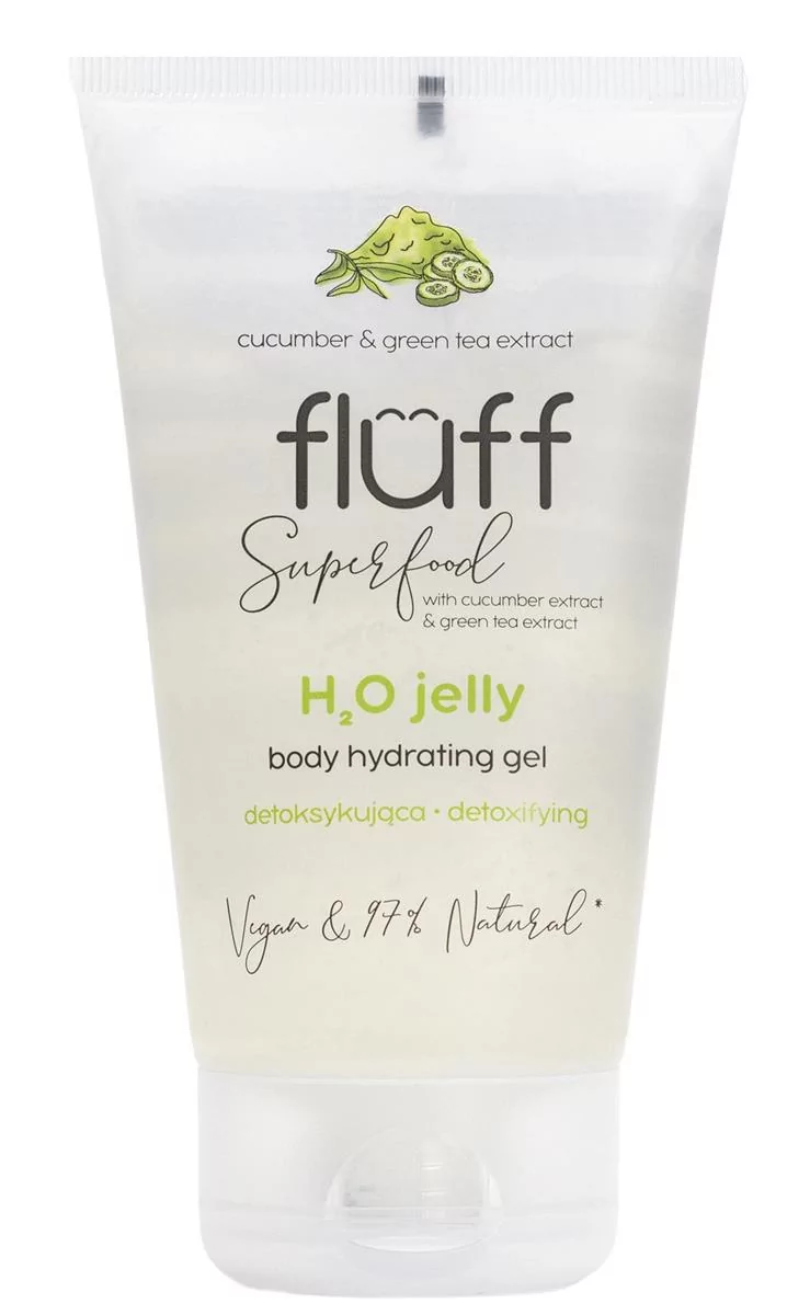 Fluff Fluff woda żelowa ogórek i zielona herbata 150ml