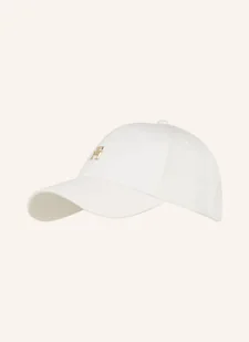 Tommy Hilfiger Czapka Z Daszkiem weiss - Czapki damskie - miniaturka - grafika 1