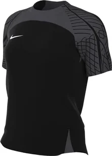 Nike Krótkie rękawy Soccer Top W Nk Df Strk23 Top Ss, czarny/antracyt/biały, DR2278-010, S - Koszulki i topy damskie - miniaturka - grafika 1