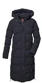 Płaszcze damskie - G.I.G.A. DX by killtec Damski pikowany płaszcz/płaszcz funkcyjny z kapturem GW 2 WMN QLTD CT, antracyt, 46, 41338-000 - miniaturka - grafika 1