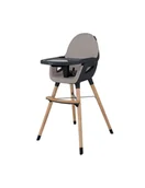 Krzesełka do karmienia - Espiro Krzesełko do karmienia Yuko 09 Timber beige - miniaturka - grafika 1
