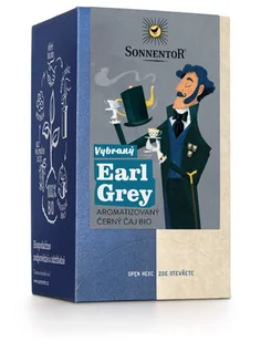 Sonnentor - Selected Earl Grey Czarna Herbata, herbata sypana, ORGANICZNA, 18 szt. - Herbata - miniaturka - grafika 1