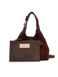 Coccinelle Torebka THE Coccinelle C-Easy E1 THE 58 01 01 Brązowy - Torebki damskie - miniaturka - grafika 1