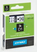 Tusze oryginalne - CDRmarket Dymo D1 40913 S0720680 9 mm x 7 m czarny druk biały podkład taśma oryginalna D140913 - miniaturka - grafika 1