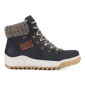 Botki damskie - Trzewiki Rieker Y4730-14 - miniaturka - grafika 1