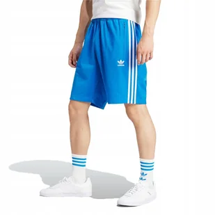 Spodenki Adidas Firebird Niebieskie Szorty Z Kieszeniami R. M - Spodenki męskie - miniaturka - grafika 1