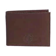 Portfele - Pułkownik Tapioca - Skórzane portfele męskie - Portfel męski z portfelem - Casual Man Portfel - Portfel Człowiek o dużej pojemności z ochroną RFID, Brązowy, Estándar - miniaturka - grafika 1