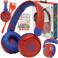 Słuchawki - JBL SŁUCHAWKI BEZPRZEWODOWE NAUSZNE DLA DZIECI BLUETOOTH MIKROFON WYGODNE - miniaturka - grafika 1