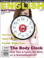 Książki do nauki języka angielskiego - English Matters 6/2007 Wersja Elektroniczna - miniaturka - grafika 1