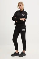 Dresy damskie - EA7 Emporio Armani dres damski kolor czarny TJZCZ.6DTV55 - miniaturka - grafika 1