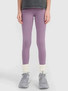 4F Legginsy w kolorze fioletowym - Legginsy - miniaturka - grafika 1