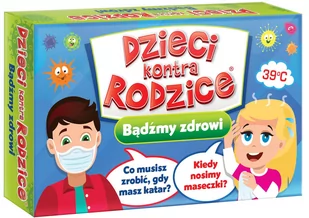 Kangur Dzieci kontra Rodzice. Bądźmy zdrowi - Gry planszowe - miniaturka - grafika 1
