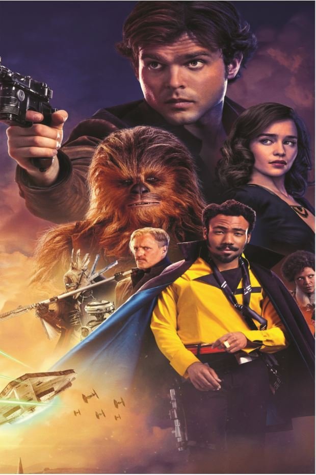 PUZZLE Star Wars Gwiezdne Wojny Han Solo A3 252 el z Nadrukiem+IMIĘ Pudełko