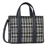 Torebki damskie - Gabor bags Lexie damska torba na ramię z zamkiem błyskawicznym, średnia wielkość, niebieska, niebieski, m, Nowoczesny - miniaturka - grafika 1