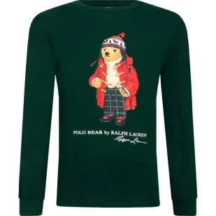 POLO RALPH LAUREN Longsleeve Regular Fit - Koszulki dla chłopców - miniaturka - grafika 1