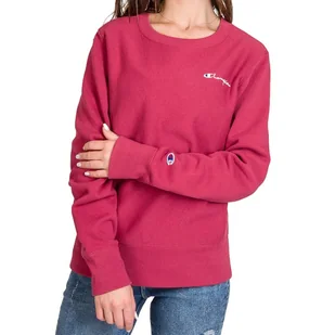 CHAMPION SMALL SCRIPT LOGO REVERSE WEAVE > 112187-RS051 - Bluzy sportowe damskie - miniaturka - grafika 1
