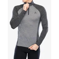Bluzy narciarskie - Bluza termiczna męska Odlo Natural Performance PW 150 BL - miniaturka - grafika 1