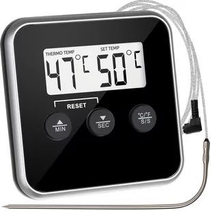 Termometr do Piekarnika Lodówki Kuchni Sonda Timer RUHHY - Termometry kuchenne - miniaturka - grafika 1