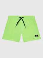 Spodenki damskie - Quiksilver Szorty kąpielowe Everyday 13\ EQBJV03331 Zielony Regular Fit - miniaturka - grafika 1