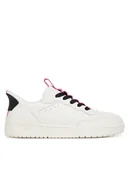 Buty dla dziewczynek - Geox Sneakersy J Washiba Fast In Gi J56NSA 05415 C0563 D Biały - miniaturka - grafika 1