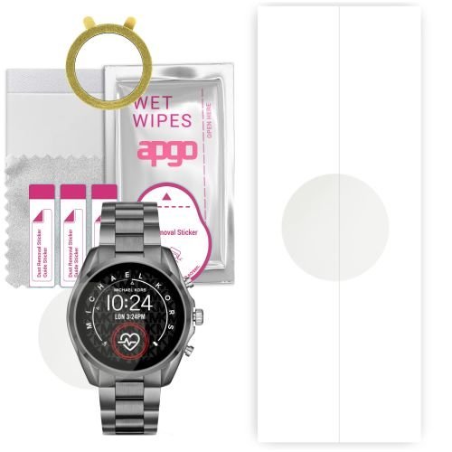 1x folia hydrożelowa MATOWA do Michael Kors Bradshaw 20 - apgo Smartwatch Hydrogel MATTE Protection Ochrona na ekran smartwatcha
