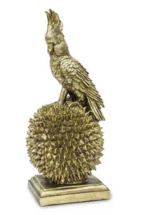 Figurka ART-POL Papuga, złota, 44x18x18 cm - Figurki dekoracyjne - miniaturka - grafika 1