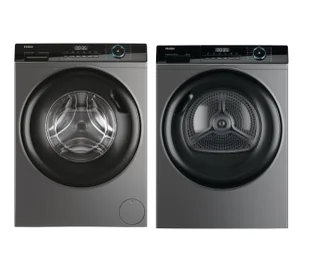 Haier pralka I-Pro 3 HW80-B14939S8-S 8kg 1400obr/min + suszarka I-Pro 3 HD90-A3939R-S 58cm 9kg - Zestawy zintegrowane AGD Haier pralka I-Pro 3 HW80-B14939S8-S 8kg 1400obr/min + suszarka I-Pro 3 HD90-A3939R-S 58cm 9kg - Zestawy zintegrowane AGD - miniaturka - grafika 1