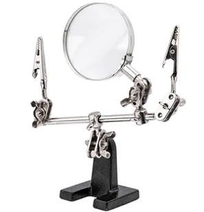 Uchwyt do prac precyzyjnych typu trzecia ręka z lupą GEKO - Pozostałe akcesoria sieciowe - miniaturka - grafika 4