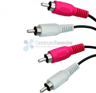 NoName Kabel Audio Cinch 2x Cinch 2x M/M 0.5m No Name - Kable - miniaturka - grafika 1