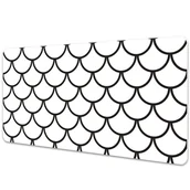 Podkładki na biurko - Podkład ochronny na biurko Wzór rybiej łuski 100x50 cm - miniaturka - grafika 1