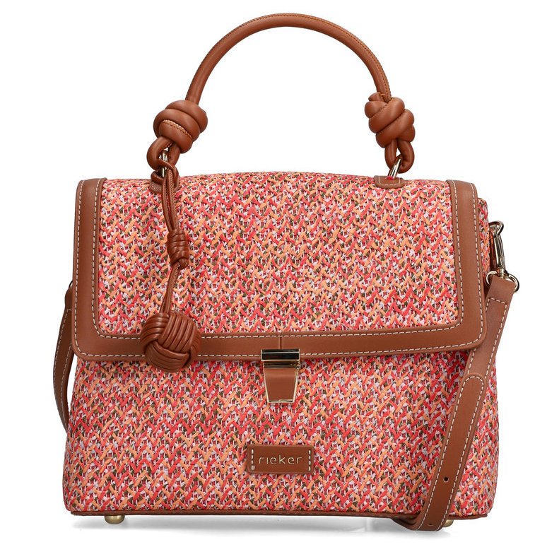 Rieker H1606-94 MULTI torebka damska wielokolorowa pleciona