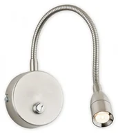 Lampy ścienne - Lemir Azumi Flex II Kinkiet 1 pł. / Nikiel O2221 K1 NK 426 / O2221 K1 NK - miniaturka - grafika 1