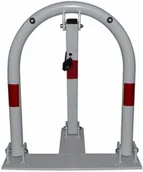 Wyposażenie miejsc publicznych - Blokada parkingowa składana "U" - zamykana na kłódkę - miniaturka - grafika 1