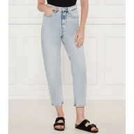 Spodnie damskie - Tommy Jeans Jeansy Tapered fit high waist - miniaturka - grafika 1