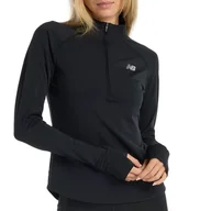 Bluzy sportowe damskie - Bluza New Balance WT51201BK - czarna - miniaturka - grafika 1