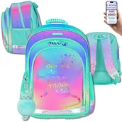 Plecaki szkolne i tornistry - PLECAK DLA UCZENNICY DZIEWCZYNKI MOTYW KOTKA KOT – ERGONOMIA TRWAŁOŚĆ – KOTEK, WODOODPORNY MATERIAŁ + EBOOK-2 - miniaturka - grafika 1