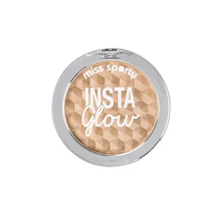 Miss Sporty Insta Glow Highlighter 5 g Rozświetlacz do twarzy 101 Golden Glow - Podkłady do twarzy - miniaturka - grafika 1