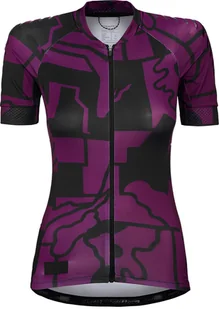 Craft ADV Bike Endur Graphic Jersey Women, czarny/fioletowy M 2022 Koszulki kolarskie - Koszulki rowerowe - miniaturka - grafika 1