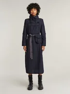 Sukienki - G-Star Sukienka w kolorze granatowym - miniaturka - grafika 1