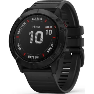 Garmin Fenix 6X PRO Czarny 010-02157-01 - Smartwatch - miniaturka - grafika 1