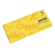 Notesy i bloczki - Notes elektrostatyczny żółty 100 karteczek - Panta Plast - miniaturka - grafika 1