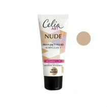 Celia Art Nude matujący fluid korygujący 03 Beżowy - Podkłady do twarzy - miniaturka - grafika 3