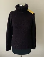 Swetry damskie - SWETER DAMSKI z GOLFEM PREZENT EXTRA OKAZJA - miniaturka - grafika 1