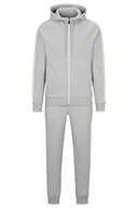 Bluzy męskie - BOSS Męska bluza dresowa, szary jasny pastelowy (Light/Pastel Grey), L - miniaturka - grafika 1