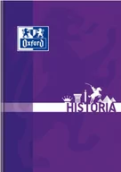Zeszyty szkolne - Brulion Oxford Historia A5 80K - miniaturka - grafika 1
