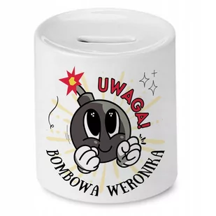 Skarbonka Dla Weroniki Urodziny Imieniny Prezent z Nadrukiem ze Zdjęciem - Skarbonki - miniaturka - grafika 1